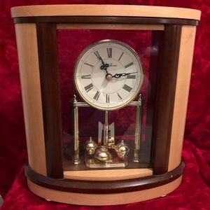 Seth Thomas Wood/Glass Anniversary Clock